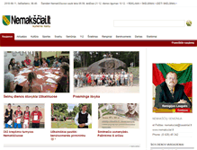 Tablet Screenshot of nemaksciai.lt